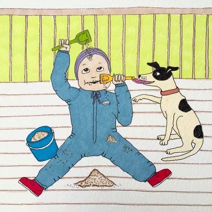 A Mae Norueguesa Nao Censura Como A Maternidade Realmente Se Parece Em Suas 30 Ilustracoes 18