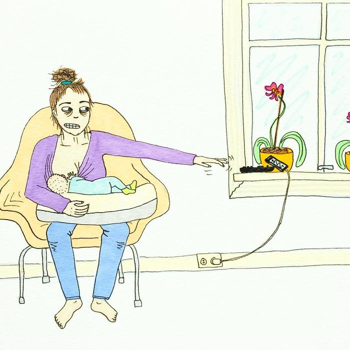 A Mae Norueguesa Nao Censura Como A Maternidade Realmente Se Parece Em Suas 30 Ilustracoes 4