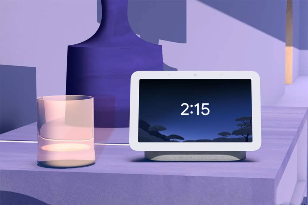 A nova tela inteligente do Google Nest Hub monitora seu sono sem uma câmera.