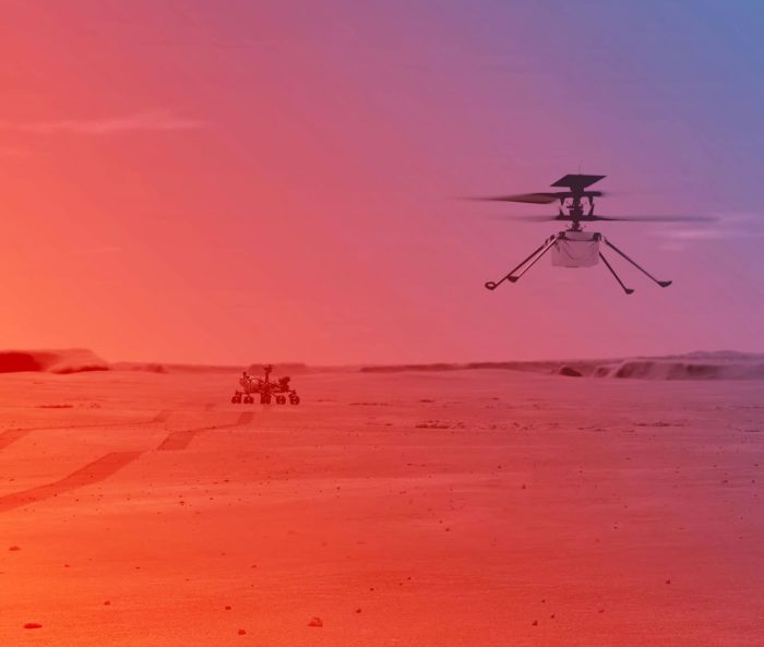 Ingenuity Mars Helicopter Da Nasa Se Prepara Para Seu Primeiro Voo Em Marte