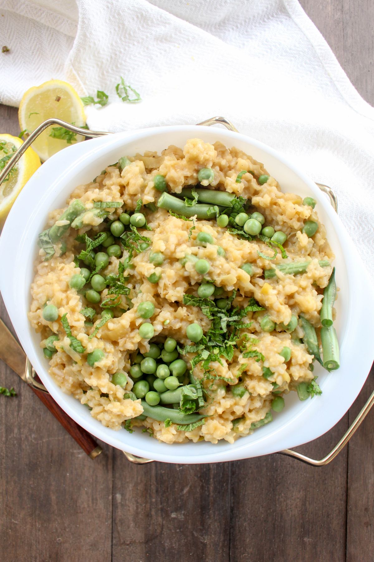 Receita simples de risoto