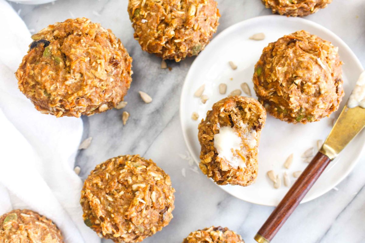 Receita dos Muffins da Glória da Manhã