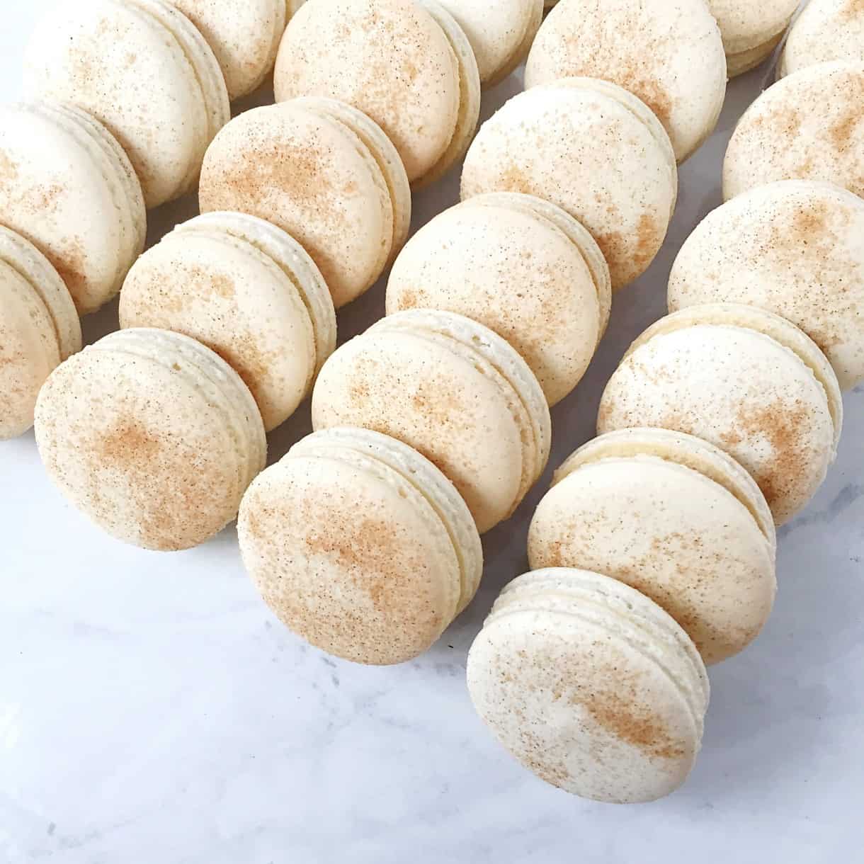 Snickerdoodle-Macarons