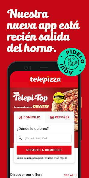 Telepizza Mod APK v3.7.40 (Desbloqueado)